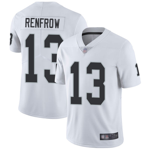 Las Vegas Raiders #13 Hunter Renfrow White Men's Stitched Vapor Untouchable Limited Jersey Men's cheap jerseys for sale - CheapJerseys.Shop