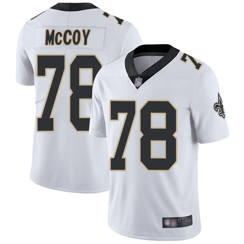 New Orleans Saints #78 Erik McCoy White Men's Stitched Vapor Untouchable Limited Jersey Men's cheap jerseys for sale - CheapJerseys.Shop