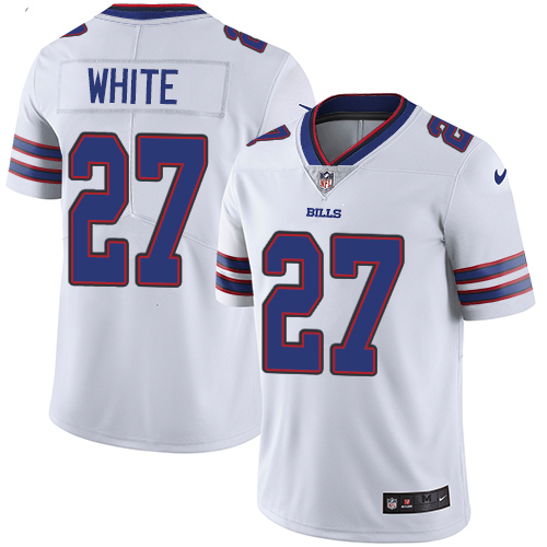 Bills #27 Tre'Davious White White Men's Stitched Vapor Untouchable Limited Jersey cheap jerseys for sale - CheapJerseys.Shop