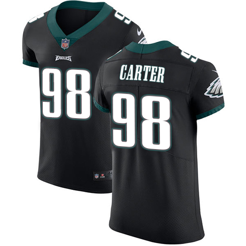 Eagles #98 Jalen Carter Black Alternate Men's Stitched New Elite Jersey cheap jerseys for sale - CheapJerseys.Shop