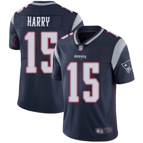 New England Patriots #15 N'Keal Harry Navy Blue Team Color Men's Stitched Vapor Untouchable Limited Jersey Men's cheap jerseys for sale - CheapJerseys.Shop