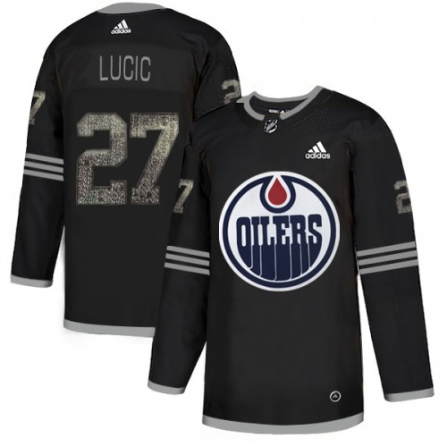 Edmonton Oilers #27 Milan Lucic Black Authentic Classic Stitched Jersey Men's cheap jerseys for sale - CheapJerseys.Shop