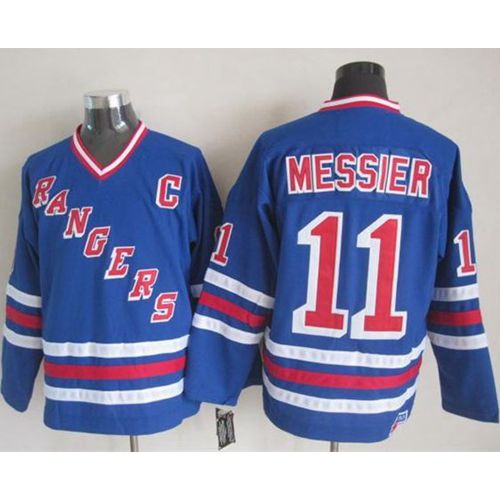 New York Rangers #11 Mark Messier Blue CCM Heroes of Hockey Alumni Stitched Jersey Men's cheap jerseys for sale - CheapJerseys.Shop
