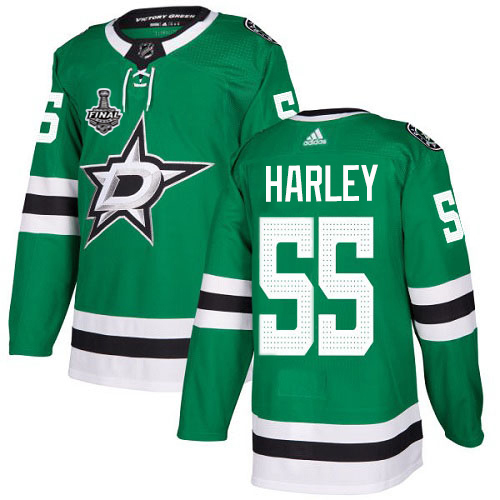 Dallas Stars #55 Thomas Harley Green Home Authentic 2020 Stanley Cup Final Stitched Jersey Men's cheap jerseys for sale - CheapJerseys.Shop