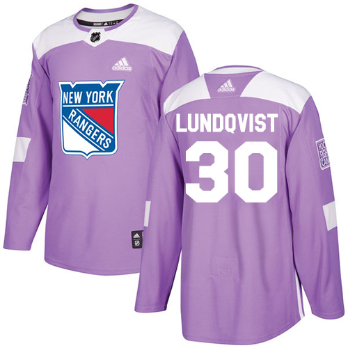 New York Rangers #30 Henrik Lundqvist Purple Authentic Fights Cancer Stitched Youth Jersey Youth cheap jerseys for sale - CheapJerseys.Shop