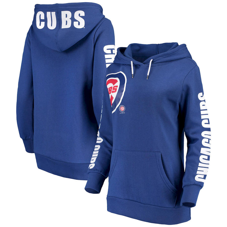 Chicago Cubs G-III 4Her By Carl Banks Women's 12th Inning Pullover Hoodie Royal cheap jerseys for sale - CheapJerseys.Shop