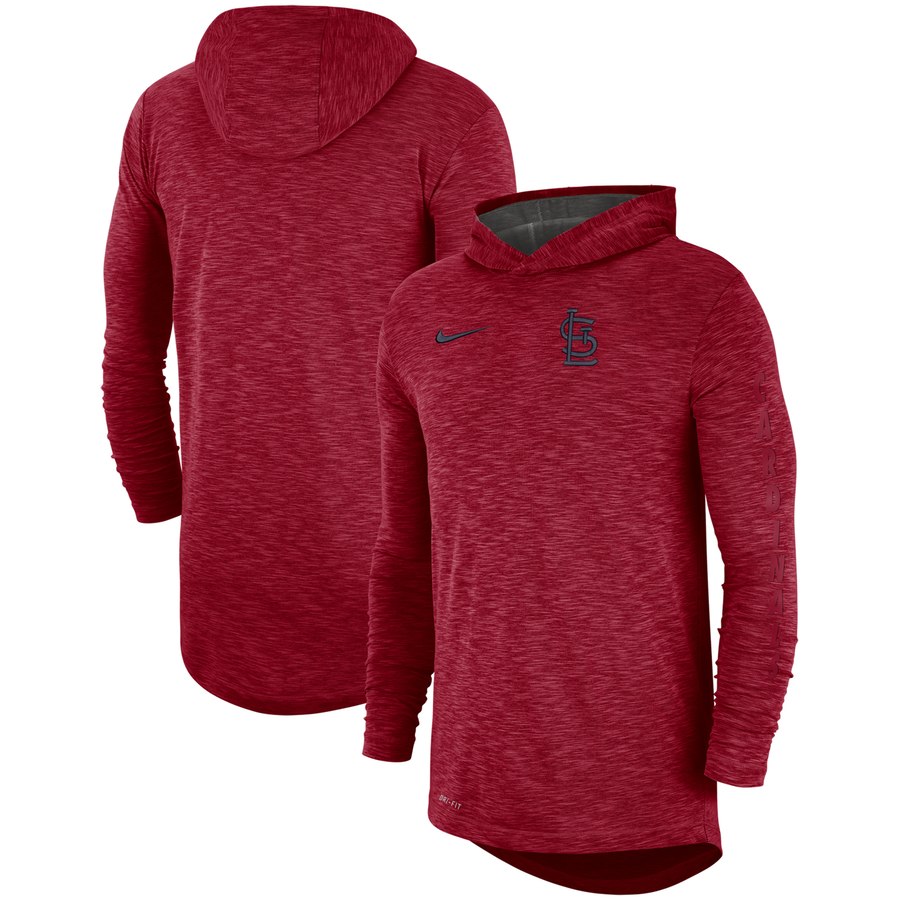St. Louis Cardinals Performance Slub Pullover Hoodie Red cheap jerseys for sale - CheapJerseys.Shop