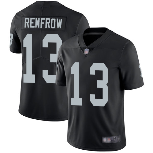 Las Vegas Raiders #13 Hunter Renfrow Black Team Color Men's Stitched Vapor Untouchable Limited Jersey Men's cheap jerseys for sale - CheapJerseys.Shop
