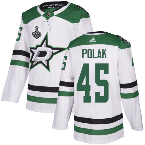 Dallas Stars #45 Roman Polak White Road Authentic Youth 2020 Stanley Cup Final Stitched Jersey Youth cheap jerseys for sale - CheapJerseys.Shop