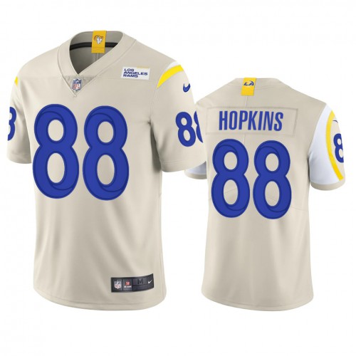 Los Angeles Los Angeles Rams #88 Brycen Hopkins Men's Vapor Limited Jersey - Bone Men's cheap jerseys for sale - CheapJerseys.Shop