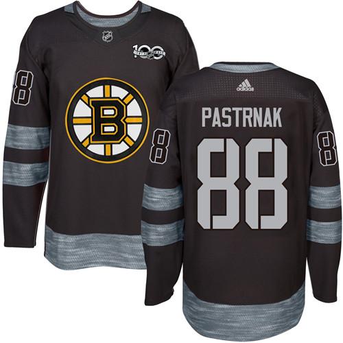 Boston Bruins #88 David Pastrnak Black 1917-2017 100th Anniversary Stitched Jersey Men's cheap jerseys for sale - CheapJerseys.Shop