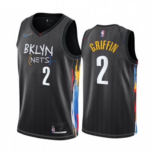 Brooklyn Nets #2 Blake Griffin Black Youth Swingman 2020-21 City Edition Jersey Youth cheap jerseys for sale - CheapJerseys.Shop