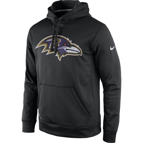 Men's Baltimore Ravens Black Practice Performance Pullover Hoodie cheap jerseys for sale - CheapJerseys.Shop