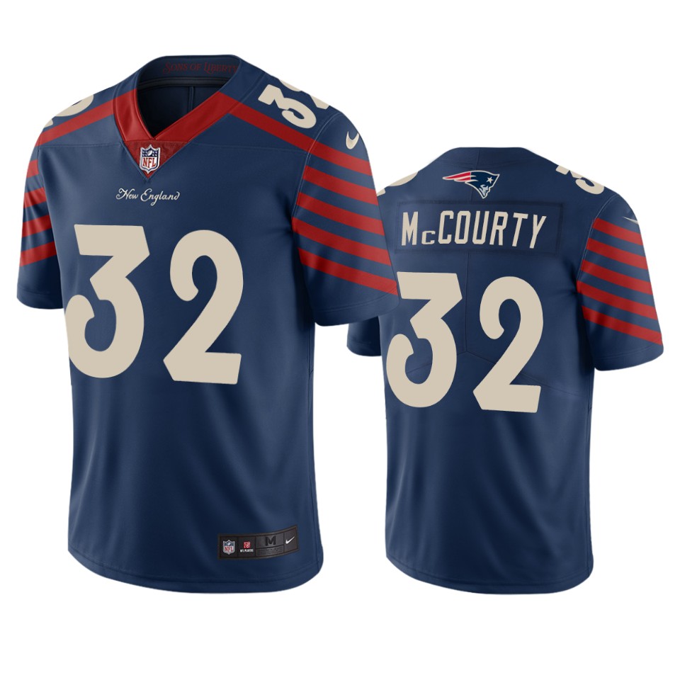 New England Patriots #32 Devin Mccourty Navy Vapor Limited City Edition Jersey cheap jerseys for sale - CheapJerseys.Shop