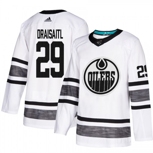 Edmonton Oilers #29 Leon Draisaitl White Authentic 2019 All-Star Stitched Youth Jersey Youth cheap jerseys for sale - CheapJerseys.Shop