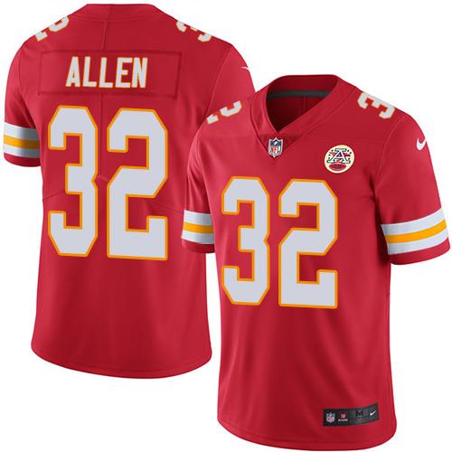 Kansas City Chiefs #32 Marcus Allen Red Team Color Men's Stitched Vapor Untouchable Limited Jersey Men's cheap jerseys for sale - CheapJerseys.Shop
