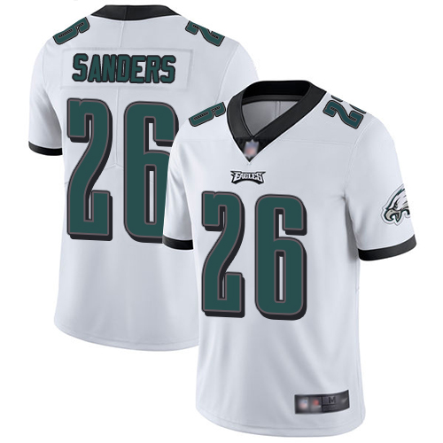 Eagles #26 Miles Sanders White Men's Stitched Vapor Untouchable Limited Jersey cheap jerseys for sale - CheapJerseys.Shop