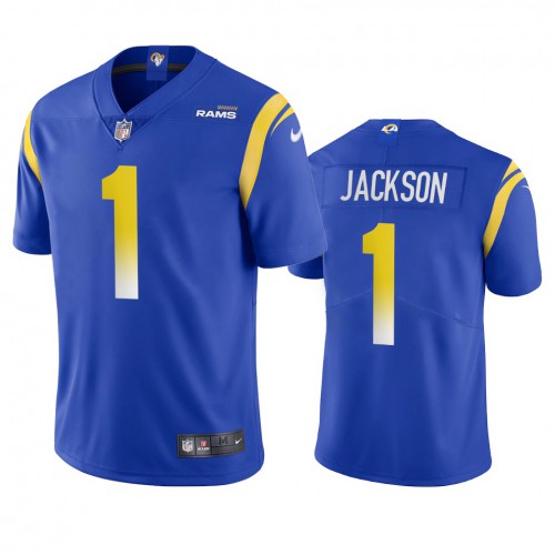 Los Angeles Los Angeles Rams #1 Desean Jackson Men's Vapor Limited Jersey - Royal Men's cheap jerseys for sale - CheapJerseys.Shop