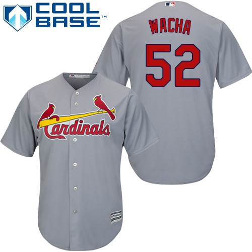 St.Louis Cardinals #52 Michael Wacha Grey Cool Base Stitched Youth Jersey Youth cheap jerseys for sale - CheapJerseys.Shop