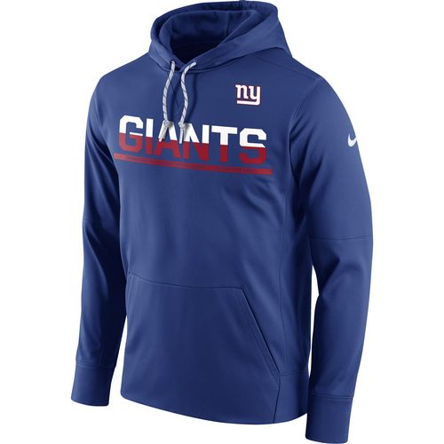 Men's New York Giants Royal Sideline Circuit Pullover Performance Hoodie cheap jerseys for sale - CheapJerseys.Shop