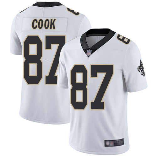 New Orleans Saints #87 Jared Cook White Men's Stitched Vapor Untouchable Limited Jersey Men's cheap jerseys for sale - CheapJerseys.Shop