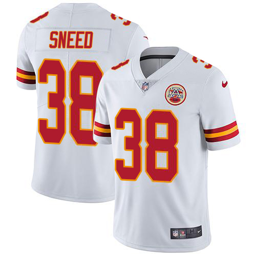 Chiefs #38 L'Jarius Sneed White Men's Stitched Vapor Untouchable Limited Jersey cheap jerseys for sale - CheapJerseys.Shop
