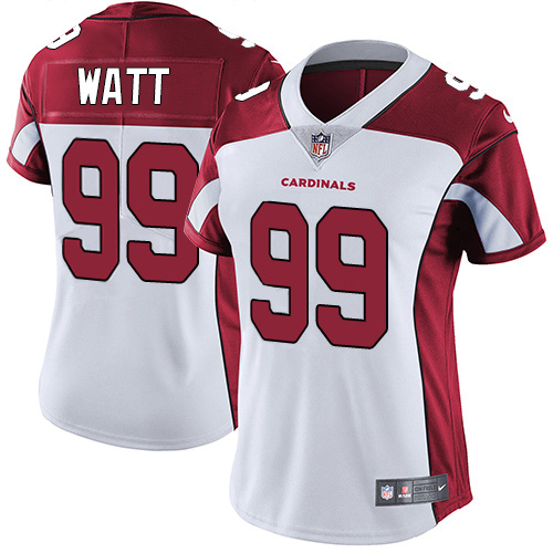 Cardinals #99 J.J. Watt White Women's Stitched Vapor Untouchable Limited Jersey cheap jerseys for sale - CheapJerseys.Shop