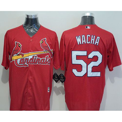 St.Louis Cardinals #52 Michael Wacha Red New Cool Base Stitched Jersey Men's cheap jerseys for sale - CheapJerseys.Shop