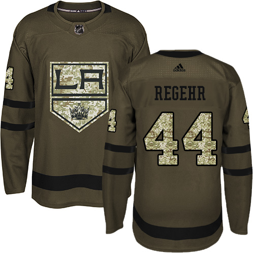 Los Angeles Kings #44 Robyn Regehr Green Salute to Service Stitched Jersey Men's cheap jerseys for sale - CheapJerseys.Shop