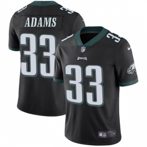 Philadelphia Eagles #33 Josh Adams Black Alternate Men's Stitched Vapor Untouchable Limited Jersey Men's cheap jerseys for sale - CheapJerseys.Shop