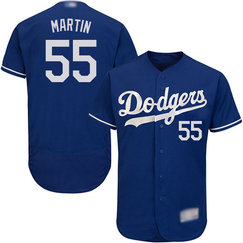 Los Angeles Dodgers #55 Russell Martin Blue Flexbase Authentic Collection Stitched Jersey Men's cheap jerseys for sale - CheapJerseys.Shop