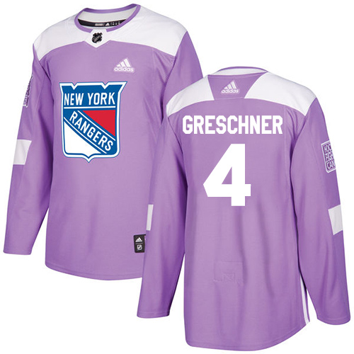 New York Rangers #4 Ron Greschner Purple Authentic Fights Cancer Stitched Jersey Men's cheap jerseys for sale - CheapJerseys.Shop
