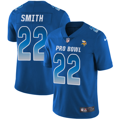 Vikings #22 Harrison Smith Royal Youth Stitched Limited NFC 2018 Pro Bowl Jersey cheap jerseys for sale - CheapJerseys.Shop