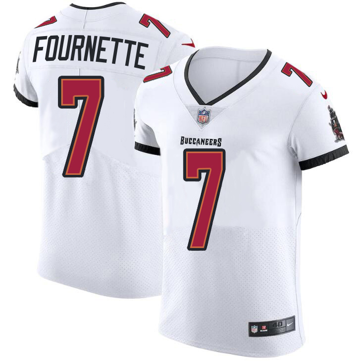 Buccaneers #7 Leonard Fournette Men's White Vapor Elite Jersey cheap jerseys for sale - CheapJerseys.Shop