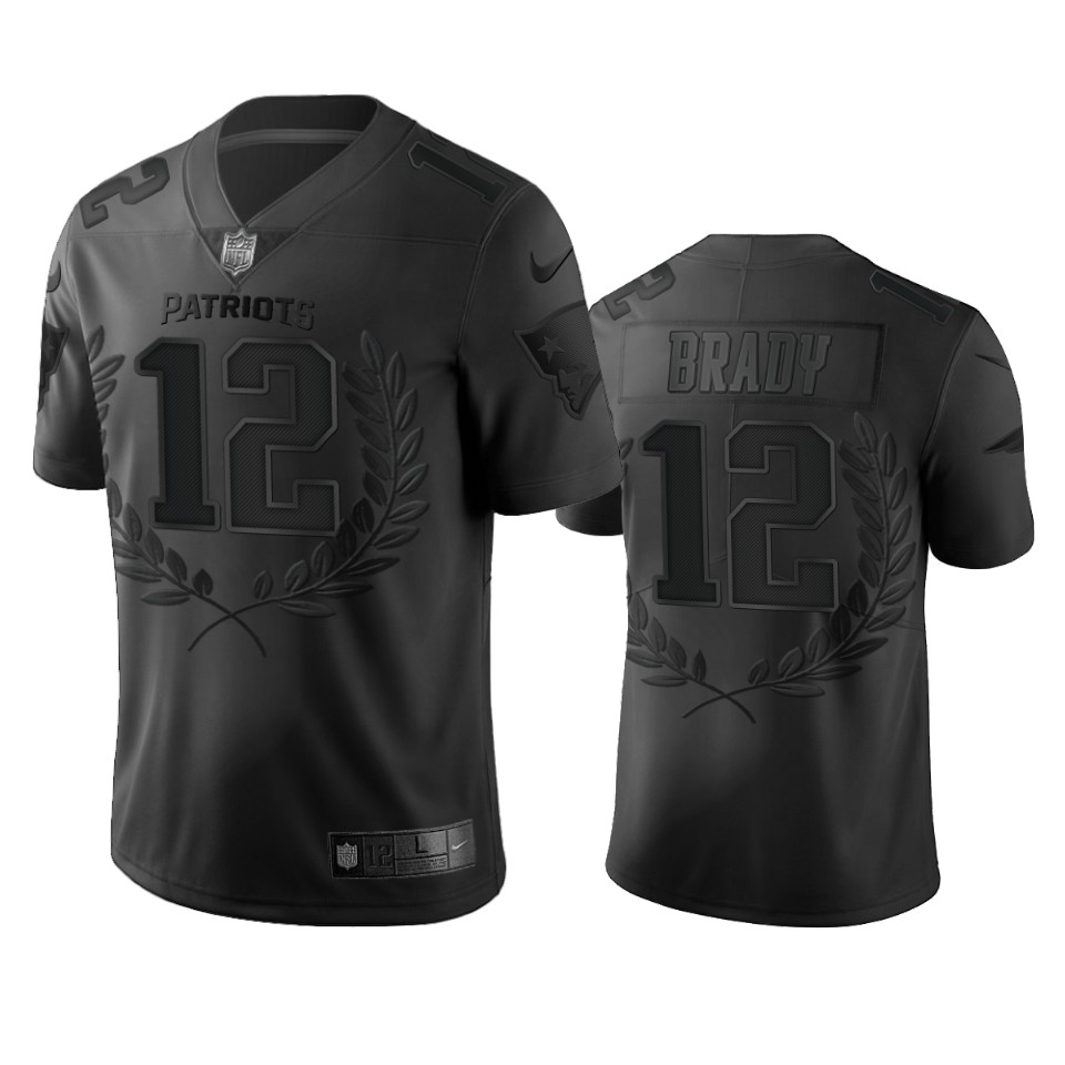 New England Patriots #12 Tom Brady Men's Black MVP Limited Edition Jersey cheap jerseys for sale - CheapJerseys.Shop