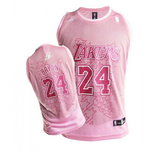 Los Angeles Lakers #24 Kobe Bryant Pink Fashion Womens Stitched Jersey Womens cheap jerseys for sale - CheapJerseys.Shop