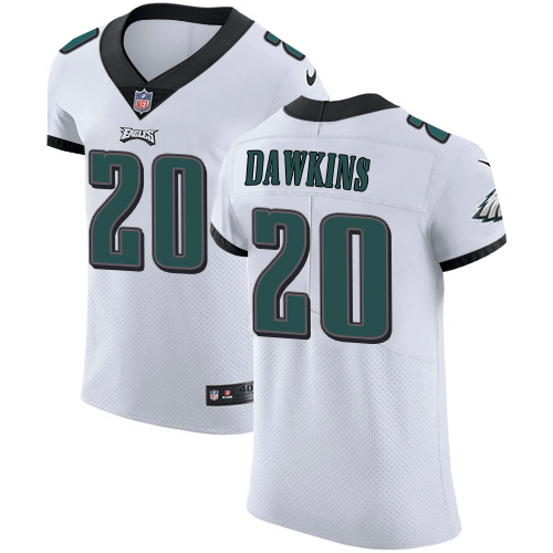 Eagles #20 Brian Dawkins White Men's Stitched Vapor Untouchable Elite Jersey cheap jerseys for sale - CheapJerseys.Shop