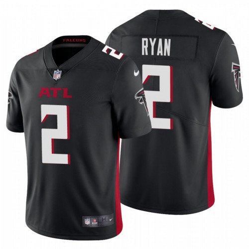 Atlanta Atlanta Falcons #2 Matt Ryan Men's Black 2020 Vapor Untouchable Limited Jersey Men's cheap jerseys for sale - CheapJerseys.Shop