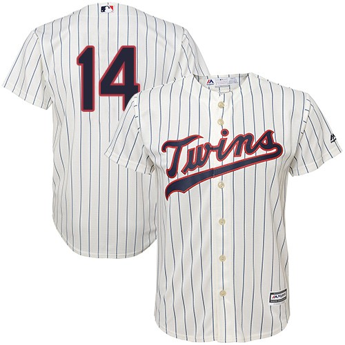 Minnesota Twins #14 Kent Hrbek Cream Strip Cool Base Stitched Youth Jersey Youth cheap jerseys for sale - CheapJerseys.Shop