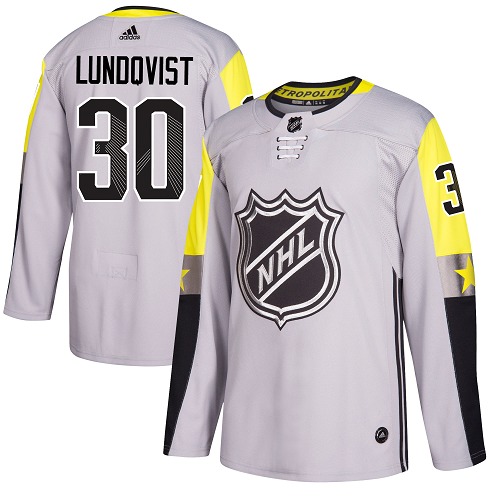 New York Rangers #30 Henrik Lundqvist Gray 2018 All-Star Metro Division Authentic Stitched Jersey Men's cheap jerseys for sale - CheapJerseys.Shop