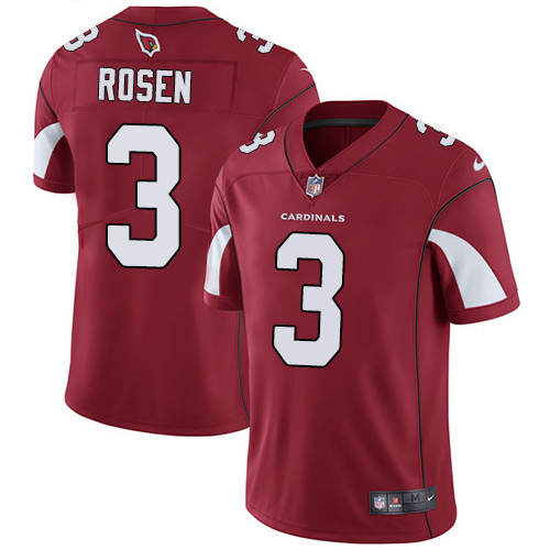 Arizona Cardinals #3 Josh Rosen Red Team Color Men's Stitched Vapor Untouchable Limited Jersey Men's cheap jerseys for sale - CheapJerseys.Shop