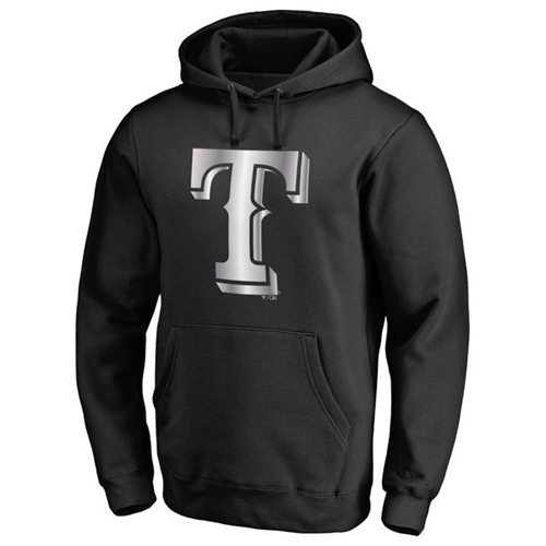 Texas Rangers Platinum Collection Pullover Hoodie Black cheap jerseys for sale - CheapJerseys.Shop