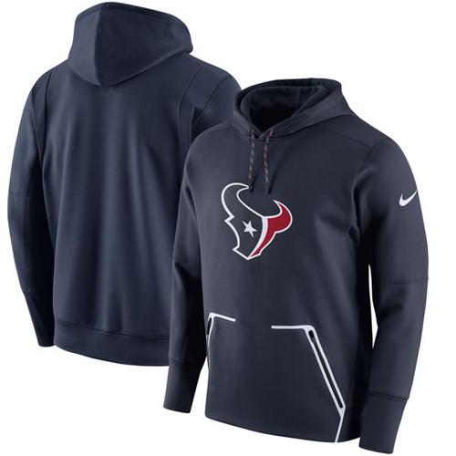Men's Houston Texans Navy Champ Drive Vapor Speed Pullover Hoodie cheap jerseys for sale - CheapJerseys.Shop