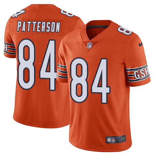 Chicago Bears #84 Cordarrelle Patterson Orange Men's Stitched Limited Rush Jersey Men's cheap jerseys for sale - CheapJerseys.Shop