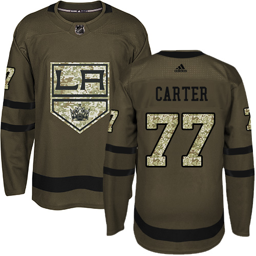 Los Angeles Kings #77 Jeff Carter Green Salute to Service Stitched Youth Jersey Youth cheap jerseys for sale - CheapJerseys.Shop