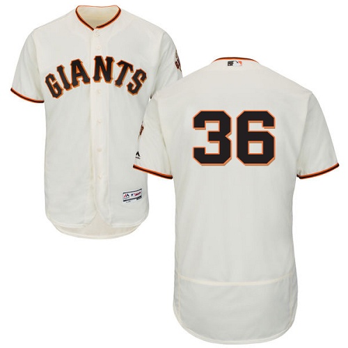 San Francisco Giants #36 Gaylord Perry Cream Flexbase Authentic Collection Stitched Jersey Men's cheap jerseys for sale - CheapJerseys.Shop
