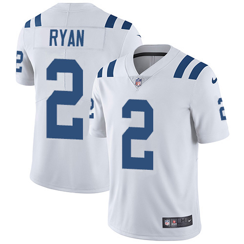 Colts #2 Matt Ryan Men's White Retired Player Limited Jersey cheap jerseys for sale - CheapJerseys.Shop