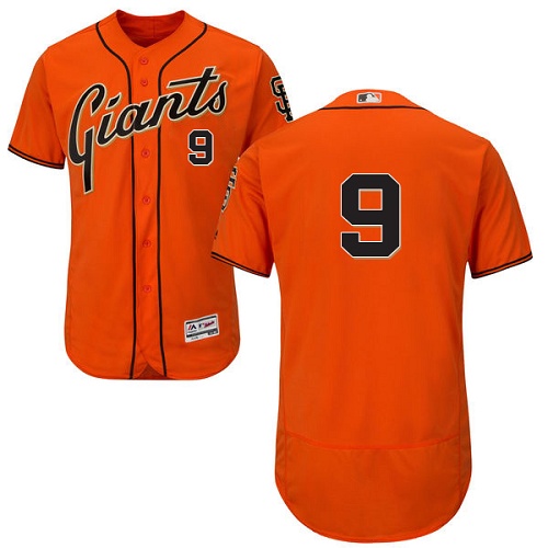 San Francisco Giants #9 Brandon Belt Orange Flexbase Authentic Collection Stitched Jersey Men's cheap jerseys for sale - CheapJerseys.Shop