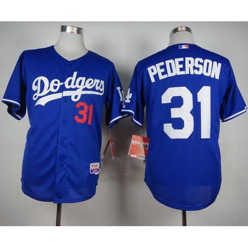 Los Angeles Dodgers #31 Joc Pederson Blue Cool Base Stitched Jersey Men's cheap jerseys for sale - CheapJerseys.Shop