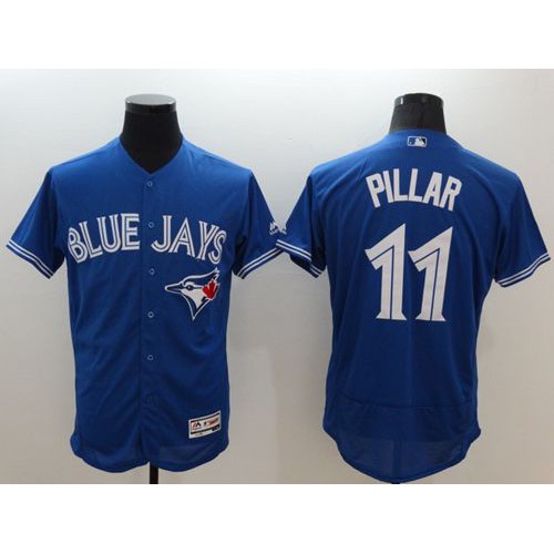 Toronto Blue Jays #11 Kevin Pillar Blue Flexbase Authentic Collection Stitched Jersey Men's cheap jerseys for sale - CheapJerseys.Shop